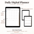 All in One Hyperlinked Digital Planner PDF for iPad - Annual to Daily Vision Board Habit Tracker Period Tracker GoodNotes Instant Download