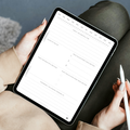 Digital Gratitude Journal PDF for iPad - Morning Evening Reflection Daily Prompts Quote of Day GoodNotes Instant Download