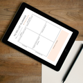 Digital Eisenhower Matrix Planner PDF for iPad - Do First Schedule Delegate Eliminate GoodNotes Instant Download